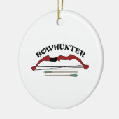 BOWHUNTER KERAMISCH ORNAMENT (Links)