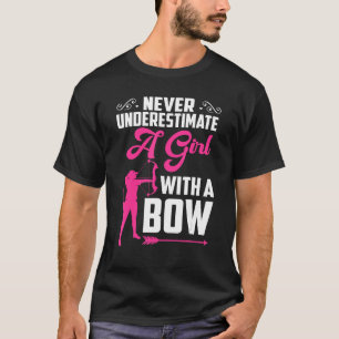 Bowhunter Schieten Fans Boogschieten Voor Meisjes  T-shirt
