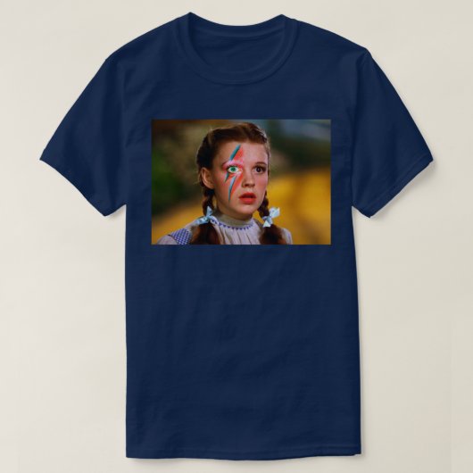 Bowie de tovenaar van Oz T-shirt (Design voorkant)