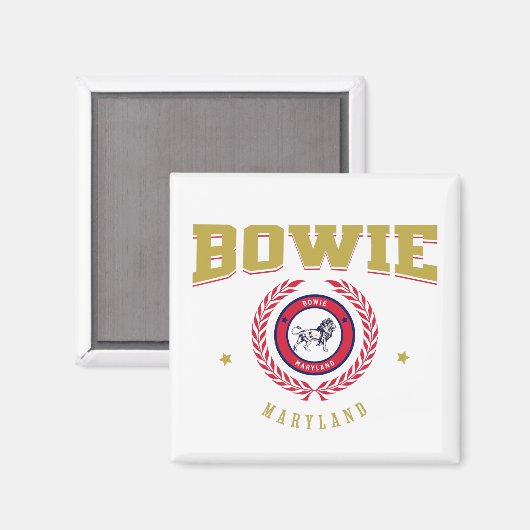 Bowie Maryland Magneet (Voorkant / Achterkant)