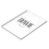 Bowie MD Notitieboek (Linkerzijde)