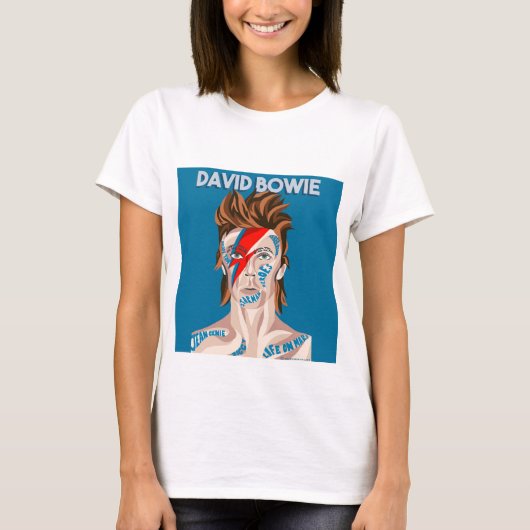 Bowie T-shirt (Voorkant)