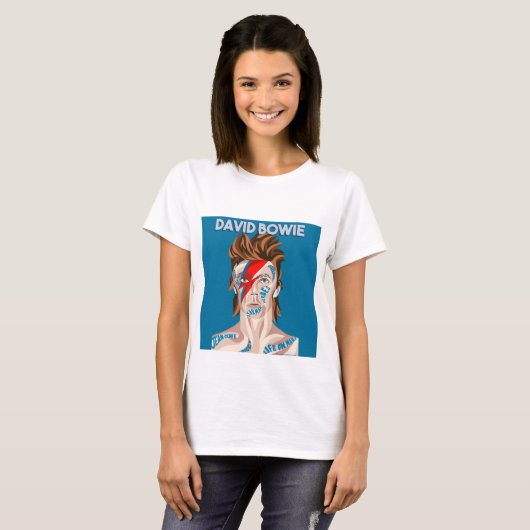 Bowie T-shirt (Voorkant volledig)