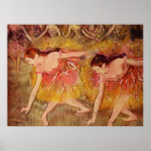 Bowing Dancers - Edgar Degas - 1885 Poster (Voorkant)