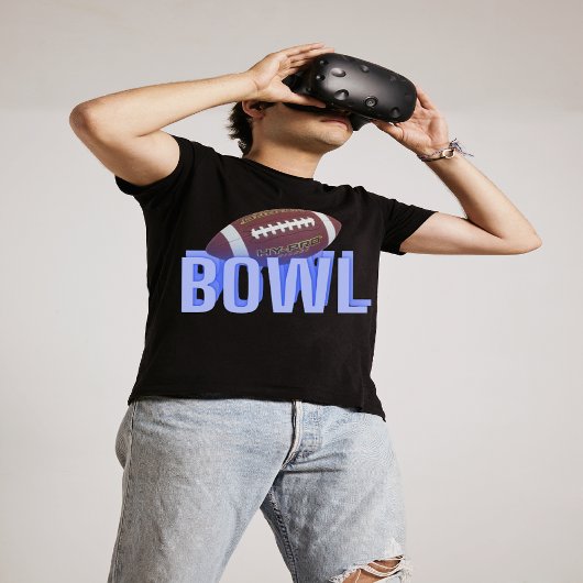 Bowl 2025 Football ontwerp T-shirt