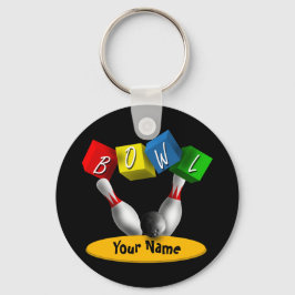 Bowl a Rama Bowling Sleutelhanger