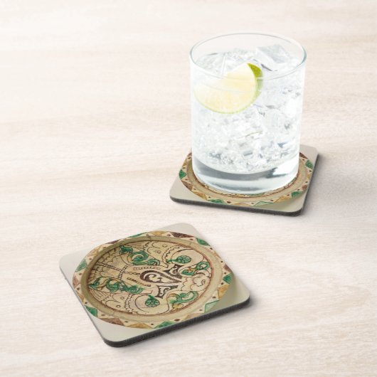 Bowl (aardewerk) drankjes onderzetter (Rechterzijde)