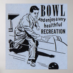 Bowl en Geniet... Poster