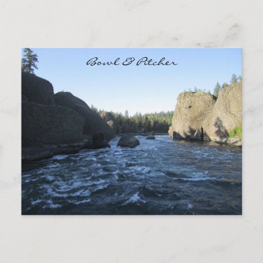 Bowl en Pitcher Briefkaart (Voorkant)