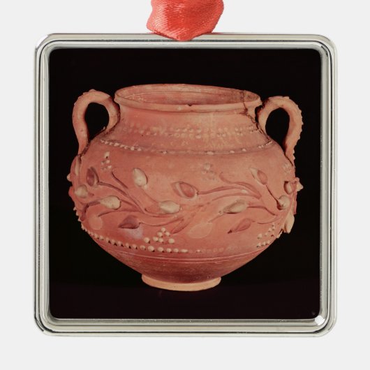 Bowl gevonden in Coptos, Opper Egypte Metalen Ornament (Voorkant)