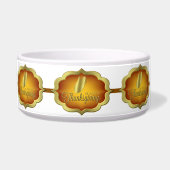 Bowl - Happy Thanksgiving - Maïs Voerbakje (Links)