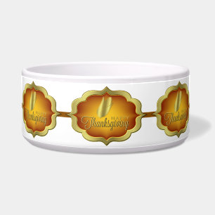 Bowl - Happy Thanksgiving - Maïs Voerbakje