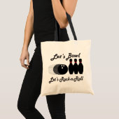 Bowl Let's Rock-n-Roll Tote Bag (Voorkant (product))