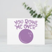 BOWL me over Kaart (Staand voorkant)