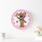 Bowl me over Valentijnsdag wandklok d1 (Huis)