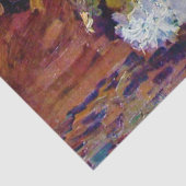 Bowl met bloemen, Van Gogh Tissuepapier (Detail)