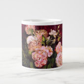Bowl met pony's en Rozen Van Gogh Fine Art Grote Koffiekop (Voorkant)