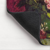 Bowl met pony's en Rozen Van Gogh Fine Art Muismat (Hoek)