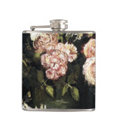 Bowl met volken en Rozen - Gogh Heupfles (Voorkant)