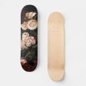 Bowl met volken en Rozen - Gogh Persoonlijk Skateboard (Voorkant)