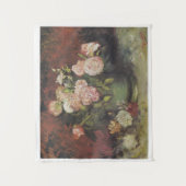  Bowl met volken en Rozen van Gogh Wandkleed (Voorkant)