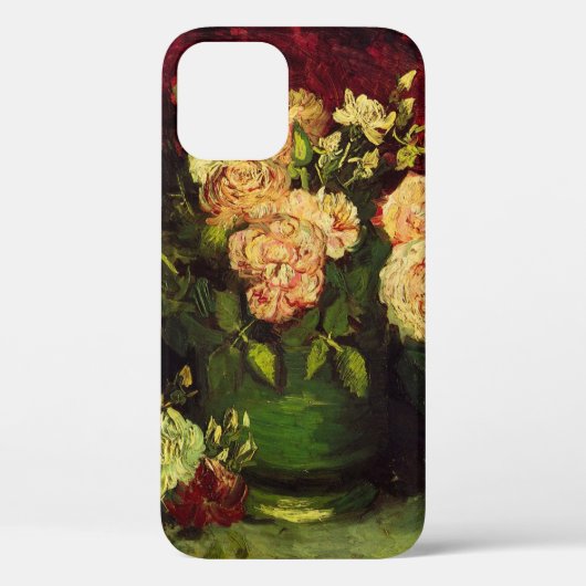 Bowl met volken en Rozen van Vincent van Gogh Case-Mate iPhone Case (Achterkant)