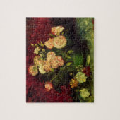 Bowl met volken en Rozen van Vincent van Gogh Legpuzzel (Verticaal)