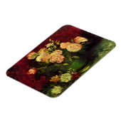 Bowl met volken en Rozen van Vincent van Gogh Magneet (Linkerzijde)