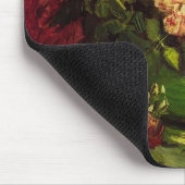 Bowl met volken en Rozen van Vincent van Gogh Muismat (Hoek)