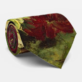 Bowl met volken en Rozen van Vincent van Gogh Stropdas (Opgerold)