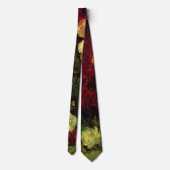 Bowl met volken en Rozen van Vincent van Gogh Stropdas (Achterkant)