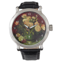 Bowl met volken en Rozen, Vincent van Gogh. Horloge