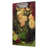 Bowl met volken en Rozen, Vincent van Gogh. Klembord (Links)