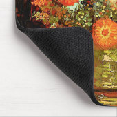 Bowl met Zinnias door Vincent van Gogh, Muismat (Hoek)