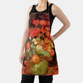 Bowl met Zinnias door Vincent van Gogh Schort (Insitu)