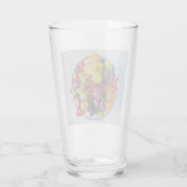 Bowl of Berries - Hyperrealistische Fruit Stilleve Glas (Achterkant)