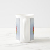 Bowl of Berries - Hyperrealistische Fruit Stilleve Porselein Kop (Achterkant)