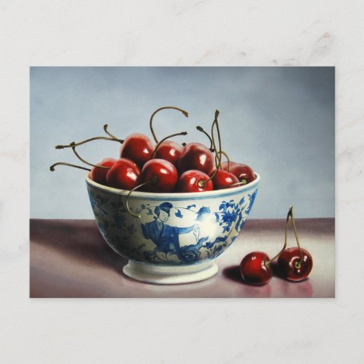 Bowl of Cherries Postcard Briefkaart (Voorkant)