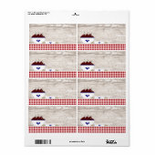 Bowl of Cherries productetiket Etiket (Full Sheet)