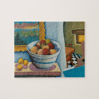 Bowl of Fruit Puzzle Legpuzzel