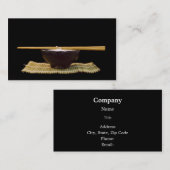 Bowl of Rice Noodles Visitekaartje (Voorkant / Achterkant)