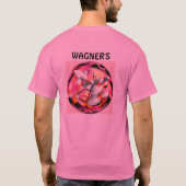 BOWL OP PINK, WAGNER'S T-SHIRT (Achterkant)