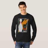 Bowl Pin and Whiskey Weekend T-shirt (Voorkant volledig)