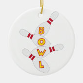 Bowl-teken Keramisch Ornament (Voorkant)
