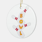 Bowl-teken Keramisch Ornament (Links)