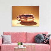 Bowl, uit Keshcarrigan, County Leitrim Canvas Afdruk (Insitu (Woonkamer))