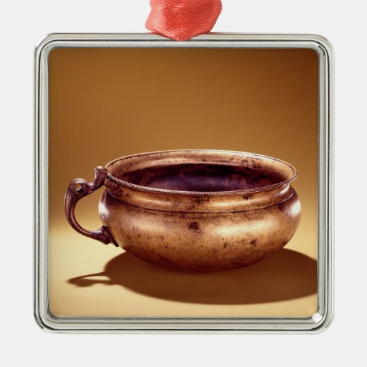 Bowl, uit Keshcarrigan, County Leitrim Metalen Ornament (Voorkant)