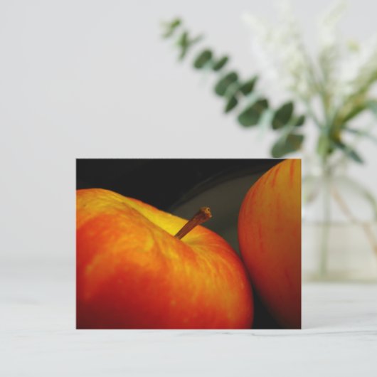 Bowl van appels briefkaart (Staand voorkant)