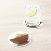 Bowl van appels Sandstone-Onderzetters Zandsteen Onderzetter (Zijkant)