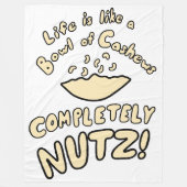 Bowl van Cashews Fleece Deken (Voorkant)